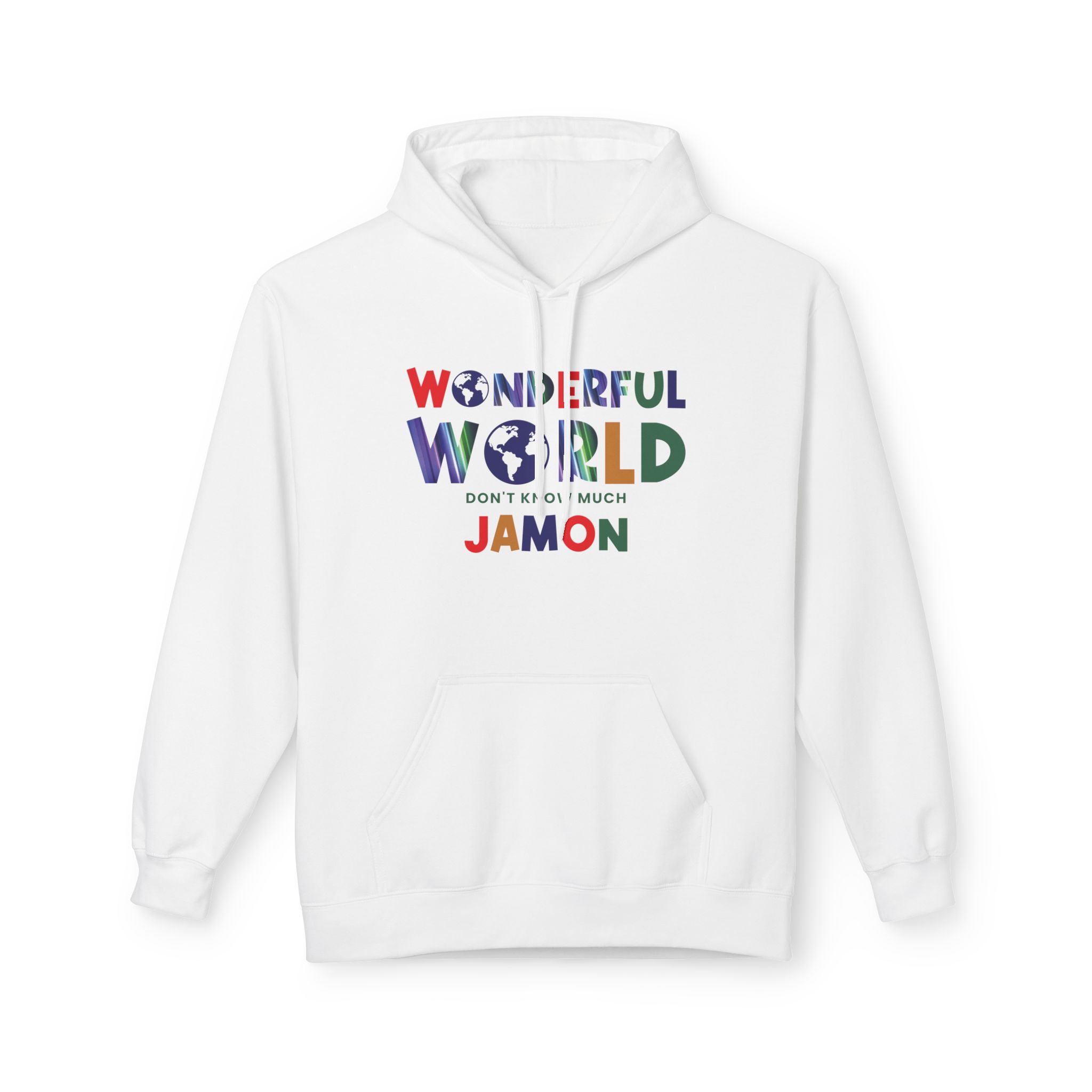 Wonderful World Unisex Midweight Softstyle Fleece Hoodie